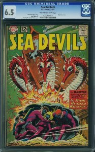 Sea Devils #6 (1962) CGC 6.5 FN+