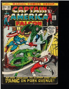 Captain America #151 (Marvel, 1972) VG+