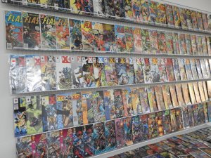 Huge Lot of 170+ Comics W/ Flash, Superman, Batman Avg. VF- Condition!