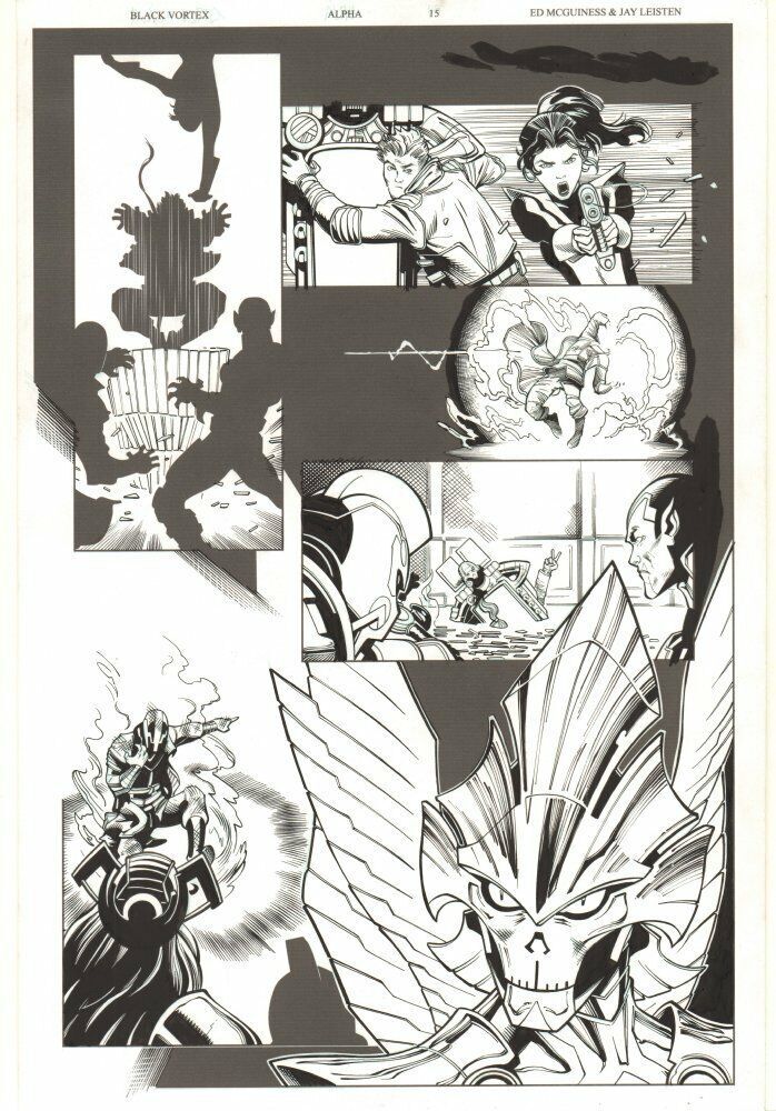 Guardians of the Galaxy & XMen Black Vortex Alpha 1 p.15 art by Jay