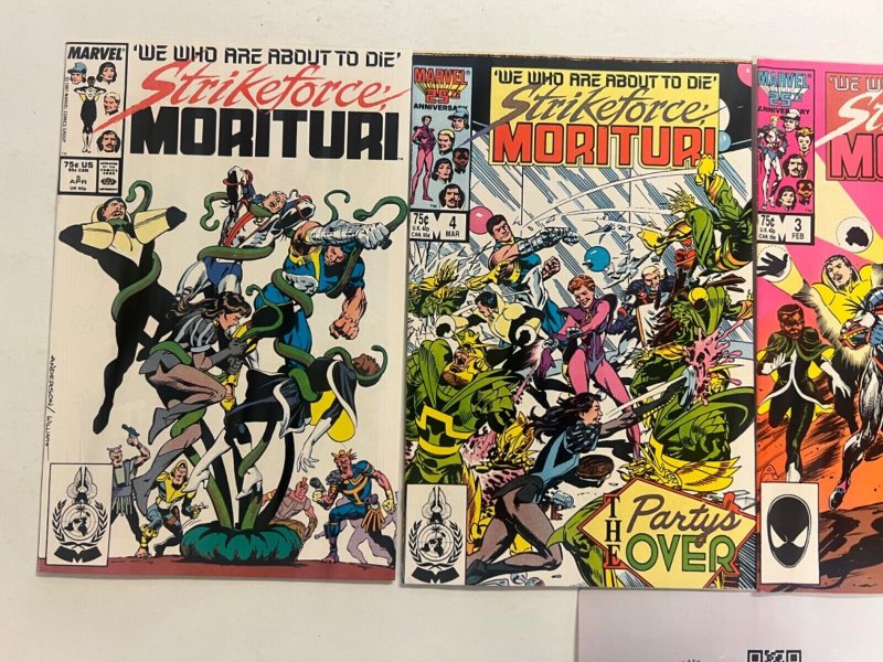 4 Strikeforce Marvel Comic Books # 2 3 4 5 Avengers Defenders Thor 11 JS37