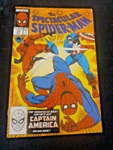 The Spectacular Spider-Man #138 Marvel Comics Tarantula Captain America VF NM
