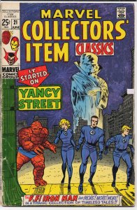 Marvel Collectors' Item Classics #21 (1969) Fantastic Four