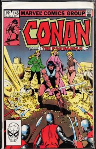 Conan the Barbarian #144 Direct Edition (1983) Conan