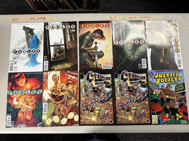 Lot of 10 Comic Lot (see pictures) 213-27