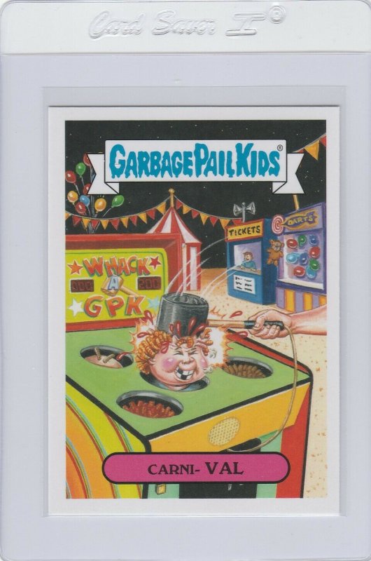 Garbage Pail Kids Carni Val 27a GPK 2016 American As Apple Pie In Your Face