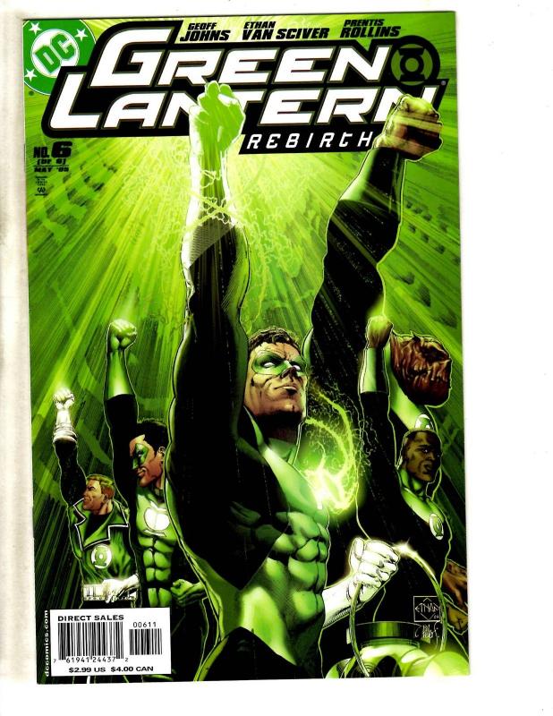 Lot Of 6 Green Lantern DC Comics # 19 10 Rebirth 6 + # 5 10 + # 10 Corps MK7