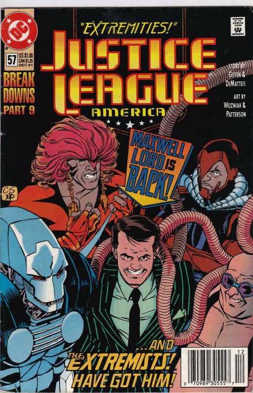 DC Comics! Justice League America! Issue 57!