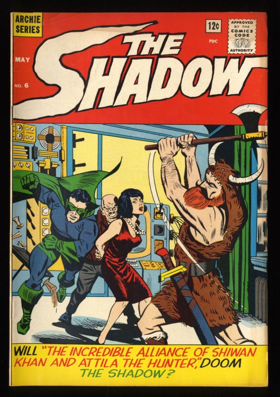 Shadow #6 FN- 5.5 (Archie)