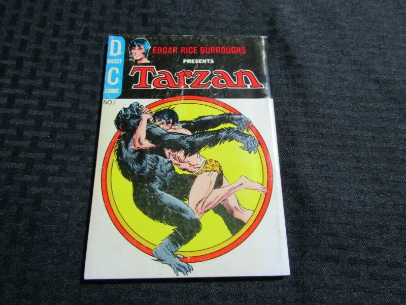 1972 TARZAN Digest Comic #1 FN- 5.5 Joe Kubert / Edgar Rice Burroughs