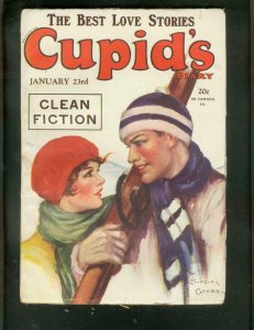 CUPID'S DIARY PULP-1/23/1929-DOROTHY DOW-ROMANCE-RARE VG- 