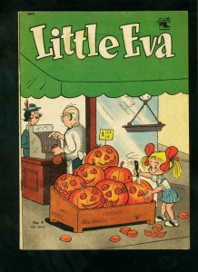 LITTLE EVA #4 1952-HALLOWEEN COVER-ST JOHN COMICS-very good