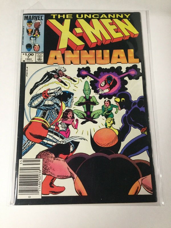 Uncanny X-Men Annual 7 Fn Fine 6.0 Marvel