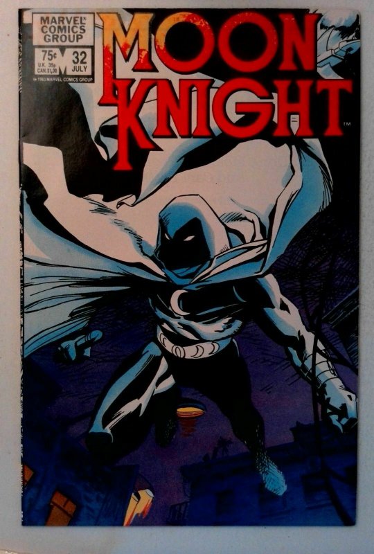 Moon Knight #32 Marvel 1983 VG+ Bronze Age 1st Printing Comic Book