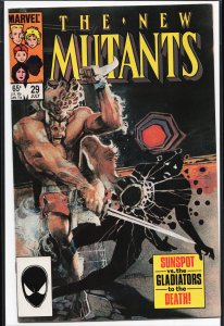 The New Mutants #29 (1985) New Mutants [Key Issue]