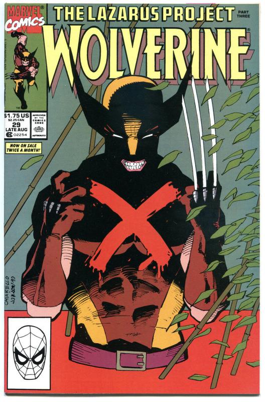 WOLVERINE #29, NM+, Snikt, 1988, X-men, Lazarus Project, more in store