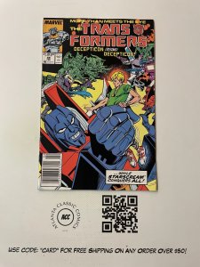 Transformers # 49 NM- Marvel Comic Book Optimus Prime Megatron Bumble 1 J222