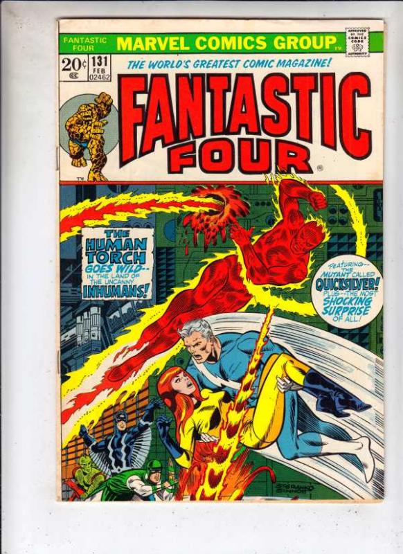 Fantastic Four #131 (Feb-73) VF High-Grade Fantastic Four, Mr. Fantastic (Ree...