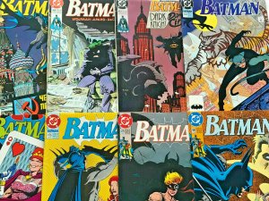 BATMAN#442-532 VF-NM LOT 1990 (24 BOOKS) BATMAN DC COMICS 