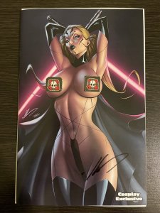 Power Hour #1 Black Ops Topless Exclusive Cover Signed COA LTD 100 NM+