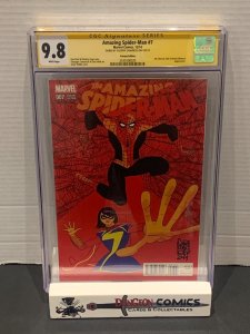 Amazing Spider-Man Vol 3 # 7 Variant Cover CGC 9.8 SS Giuseppe Camuncoli [GC9]
