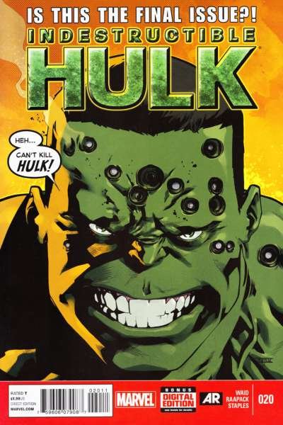 Indestructible Hulk #20, NM + (Stock photo)