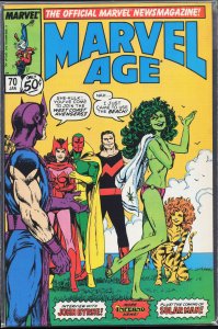 Marvel Age #70 (1989) The Avengers