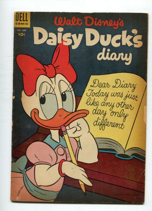 Dell Four Color 600 FR/GD Walt Disney's Daisy Duck's Diary (#1)