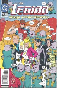 Legion of Super-Heroes #63 (Dec 94) - Saturn Girl, Cosmic Boy, Leviathan, more