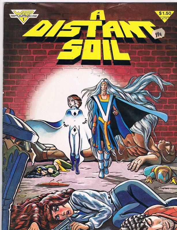 A Distant Soil # 1 FN/VF Bronze Age Warp Graphics Books Hi-Res Scans Great Issue