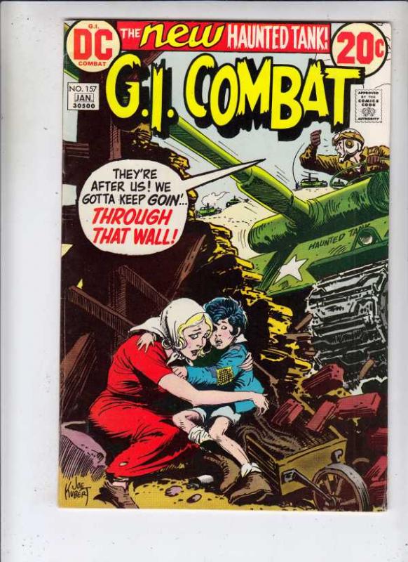 G.I. Combat #157 (Jan-73) VF/NM High-Grade The Haunted Tank
