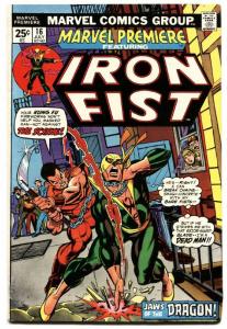 MARVEL PREMIERE #16 Second Iron Fist Netflix Marvel comic book