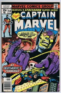 Captain Marvel #56 ORIGINAL Vintage 1978 Marvel Comics