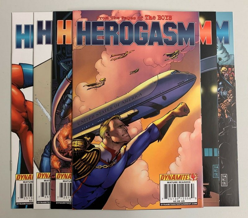 The Boys Herogasm #1-6 (Dynamite 2009) Garth Ennis 1st Soldier Boy (8.5+)