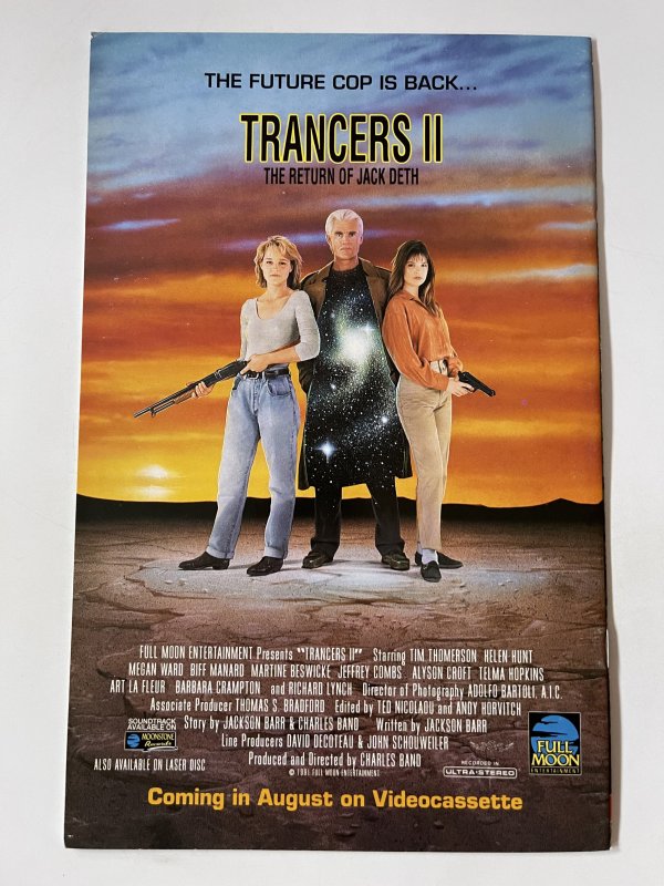 Trancers: Adventures Of Jack Deth #1 - VF/NM (1991)