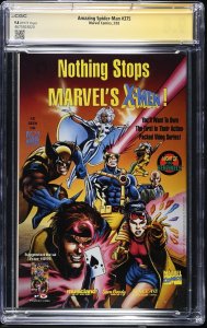 The Amazing Spider-Man (1993) # 375 (CGC 9.8 WP)  Signed Mark Bagley