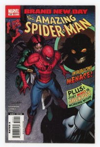 Amazing Spider-Man #550 Jackpot 1st Menace FN