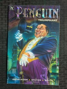 1992 PENGUIN Triumphant FVF 7.0 DC Comics / Joe Staton / Foil Logo