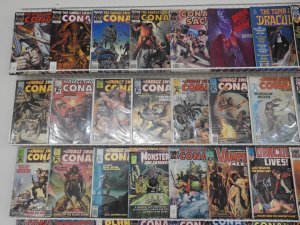 Huge Lot of 80+ Magazines W/ Conan, Vampirella, POTA, Creepy Avg. VG Condition.