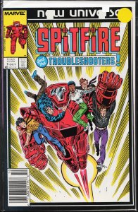Spitfire and the Troubleshooters #1 (1986) Spitfire