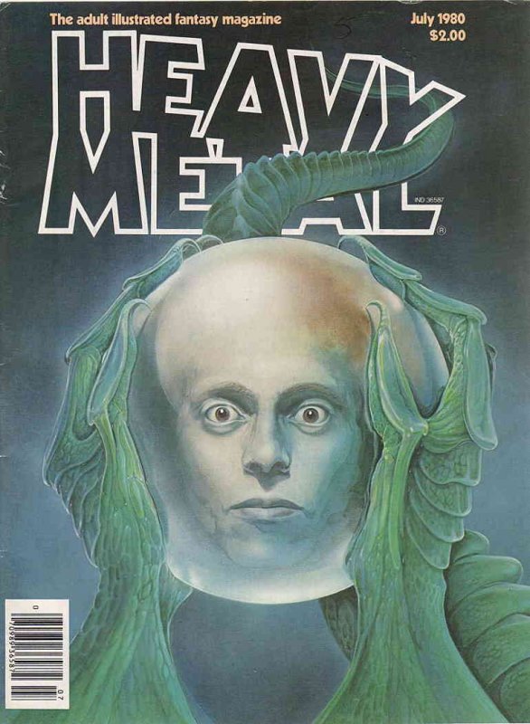 Heavy Metal #40 (Newsstand) COVERLESS ; HM | low grade comic July 1980 magazine