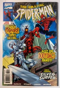 The Amazing Spider-Man #430 (9.0, 1998) 1ST APP OF CARNAGE COSMIC