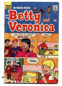 BETTY AND VERONICA  #159-1969-MLJ/ARCHIE-English earrings cvr