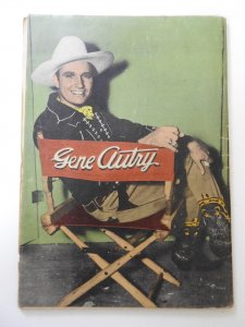 Gene Autry Comics #11 (1943) GD Condition Centerfold detached