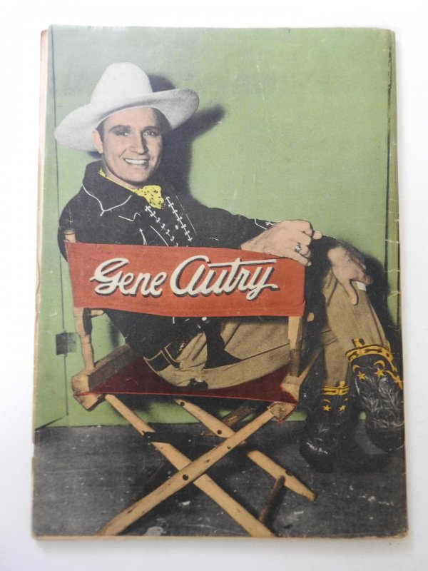 Gene Autry Comics #11 (1943) GD Condition Centerfold detached