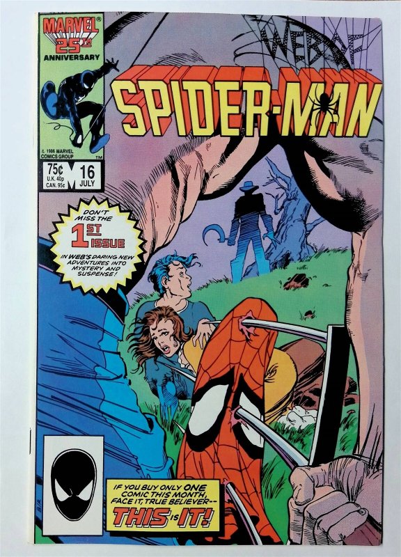 Web of Spider-Man, The #16 (July 1986, Marvel) FN+