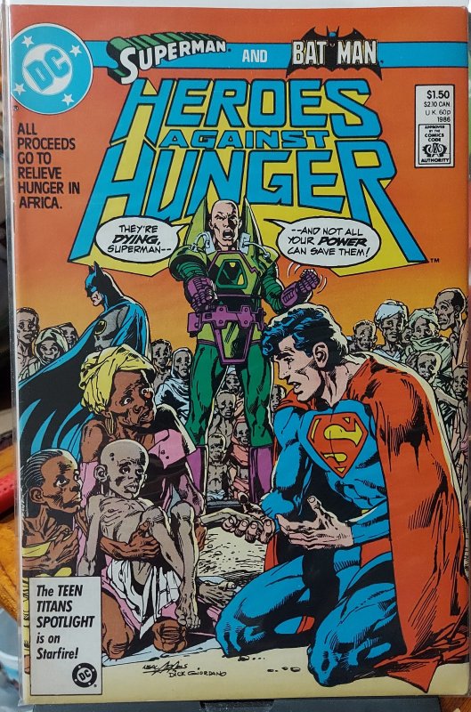 Heroes Against Hunger #1 (1986)