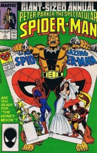 Spectacular Spiderman Annual #7 ORIGINAL Vintage 1987 Marvel Comics 