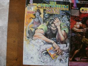 5 Comic: ATLANTIS CHRONICLES #1(Deluge) #3 (Youth) THE CHROMIUM MAN #0 #1 #2