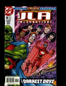 10 Comics JLA Foreign Bodies 1 Gatekeeper 1 2 Incarnations 1 2 3 4 5 6 7 GK26 